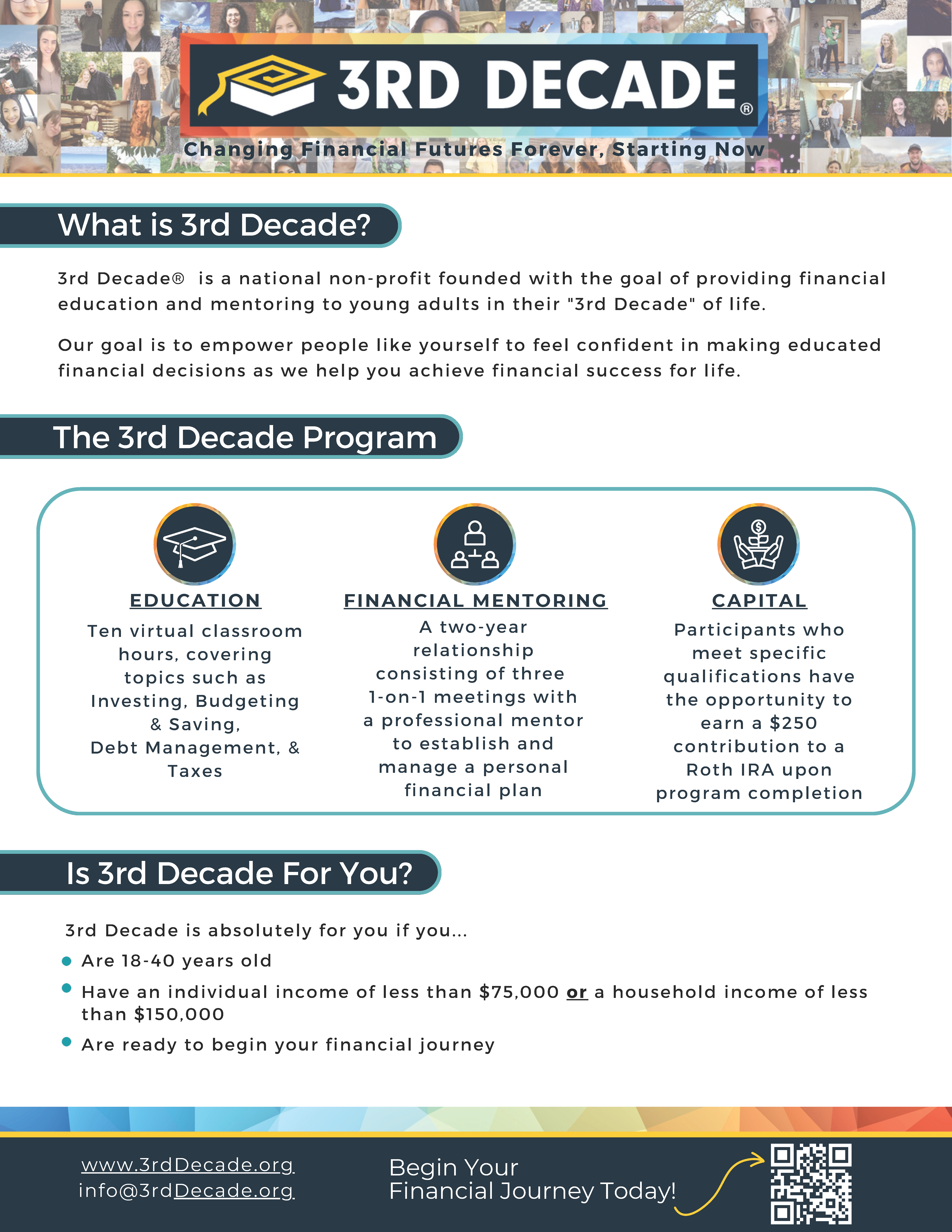 Decades Grad Mark Your Calendars: Sign up for a 3rd Decade Financial Education ...