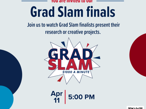 image with information regarding the Grad Slam Finals. Same information is provided below.  