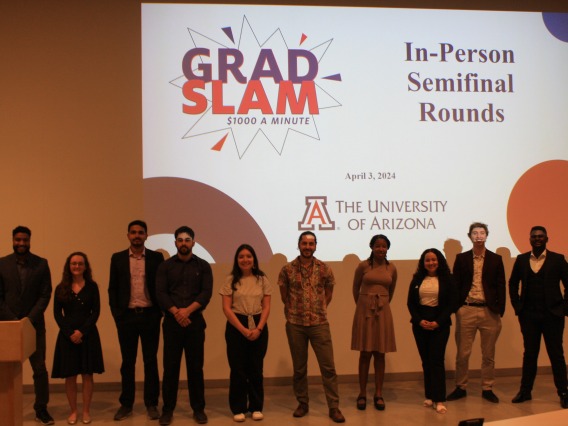 group image of grad slam semi finalists. 