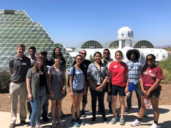 Group at Biosphere
