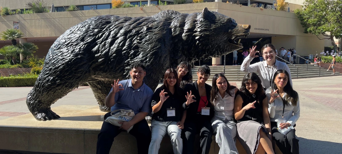 2024 McNair cohort at the UCLA McNair Conference