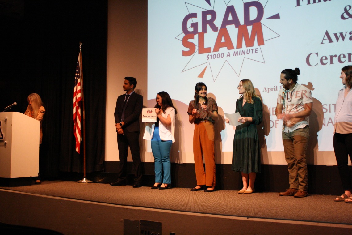 image with grad slam finalists. 