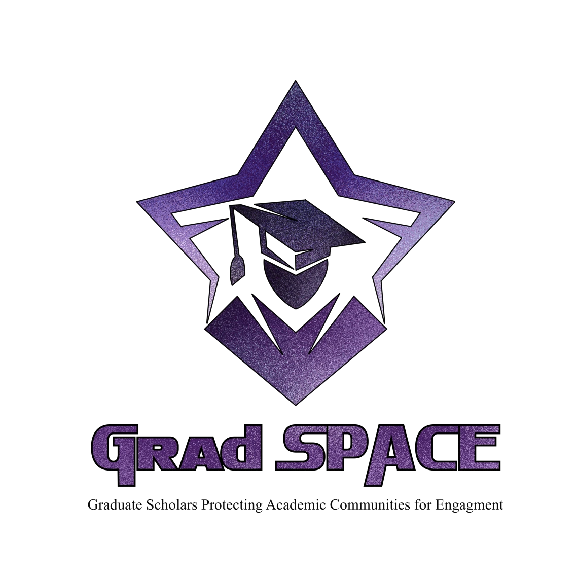 Grad SPACE logo (purple)