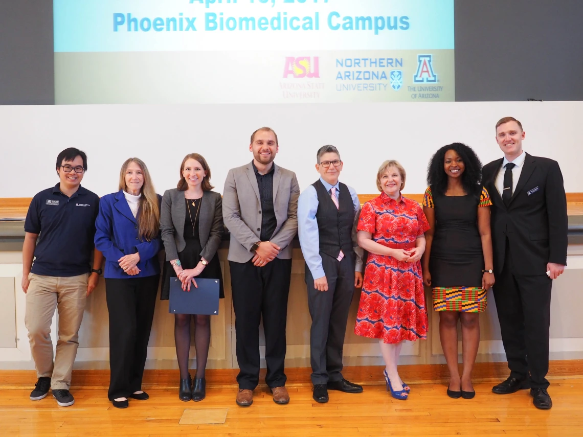AZ3MGS UA Speakers with Faculty and Staff Members