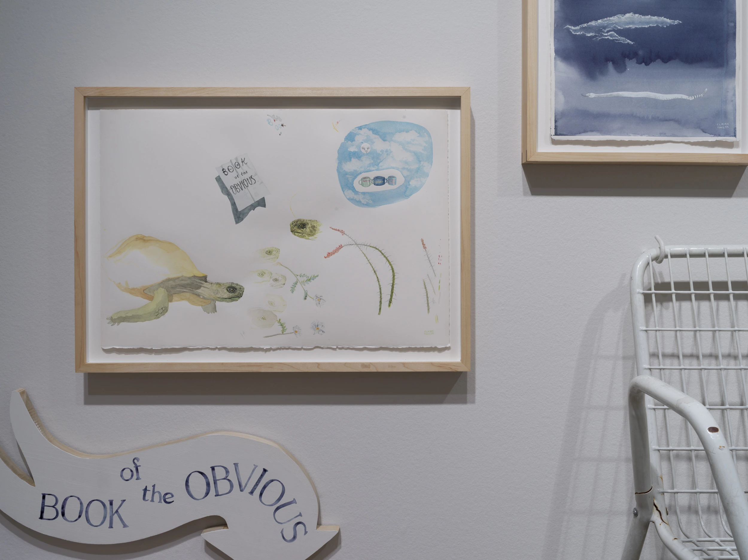 Image of Claire Taylor's exhibit "Little Free Space Time Continuum"