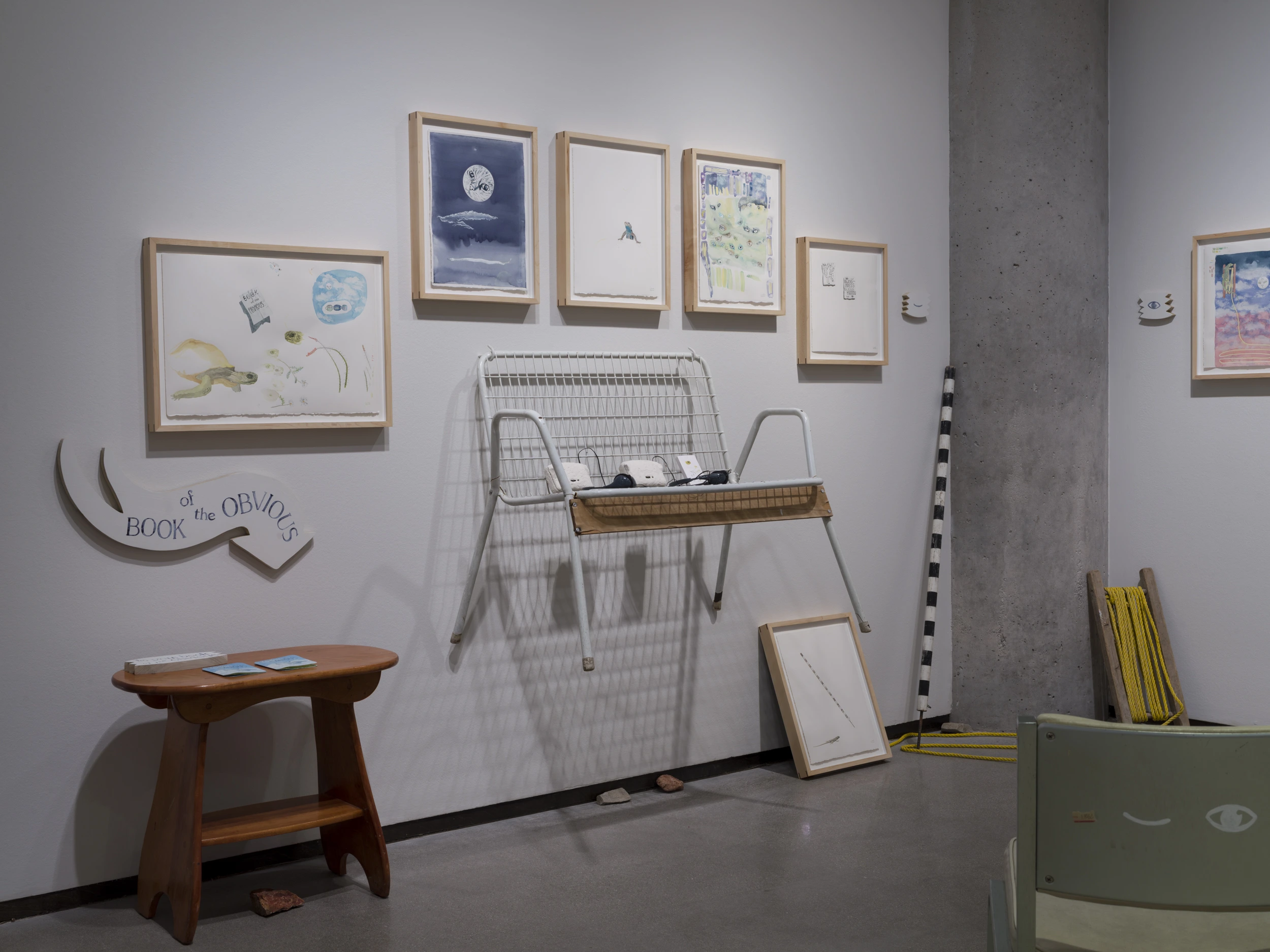 Image of Claire Taylor's exhibit "Little Free Space Time Continuum"