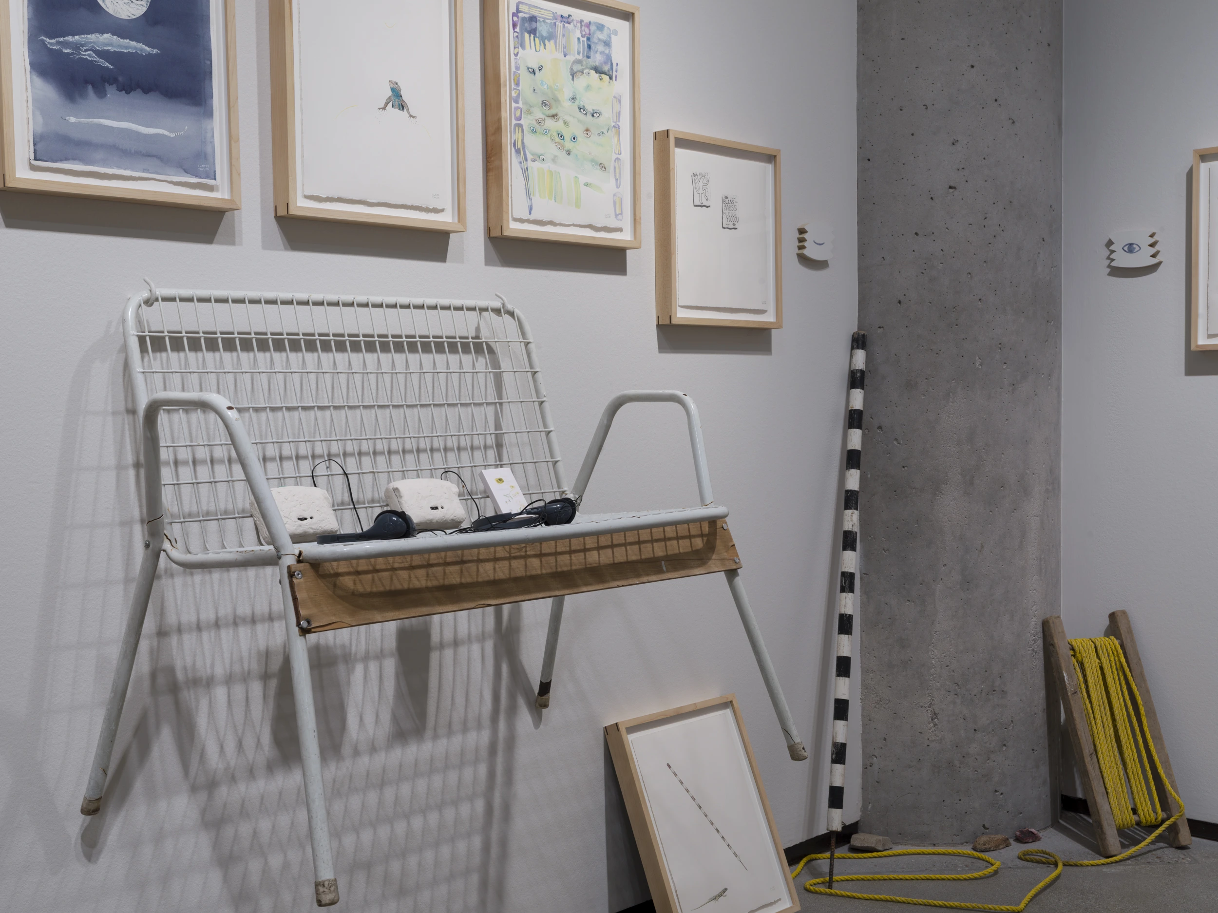 Image of Claire Taylor's exhibit "Little Free Space Time Continuum"