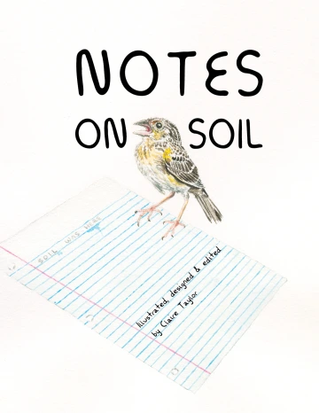 Page of "Notes on Soil"