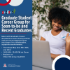 Image showing information about the Graduate Student Career Group. Same information is provided below. 
